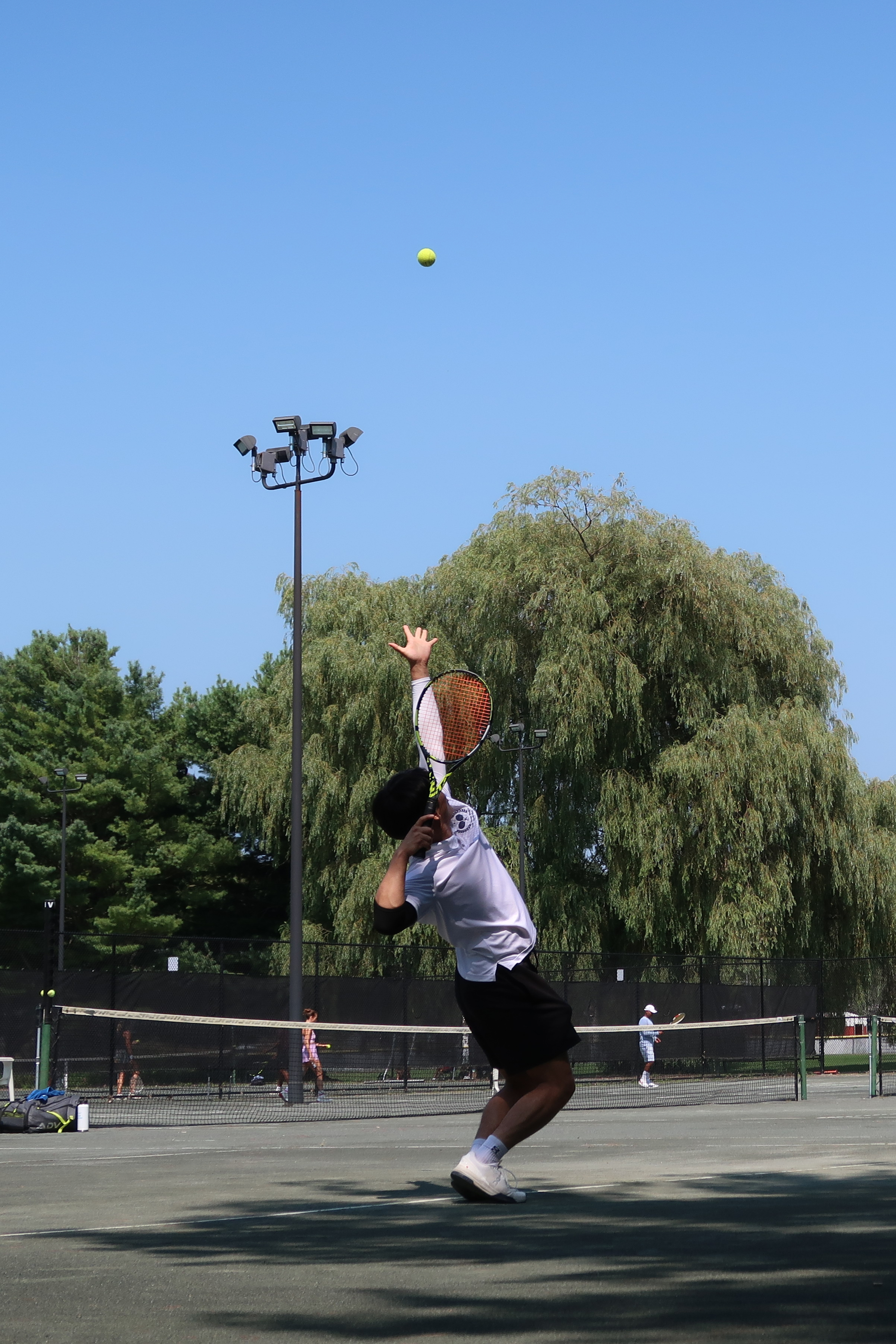Younjoon playing tennis 1